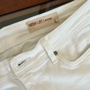 Wishlist High-Rise White Women's Jeans